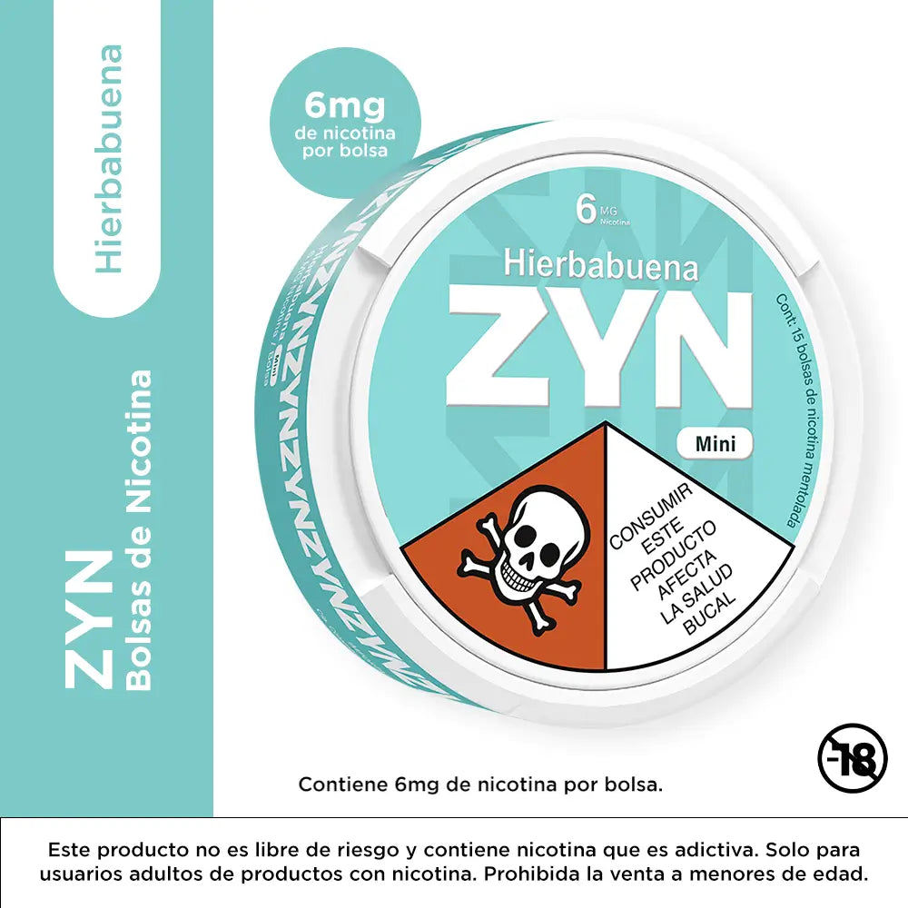 Comprar Zyn online en Colombia en PouchesColombia.com 