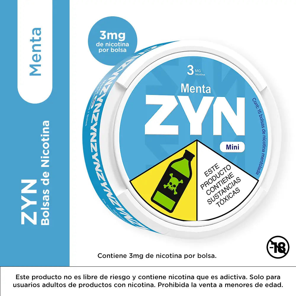 Comprar Zyn en Colombia online en PouchesColombia.com